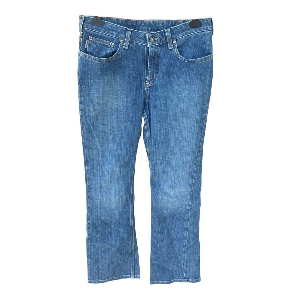 Carhartt woman’s 8x30 traditional fit bootcut Jeans WB001 FIO